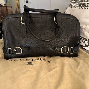 Burburry Black leather handbag